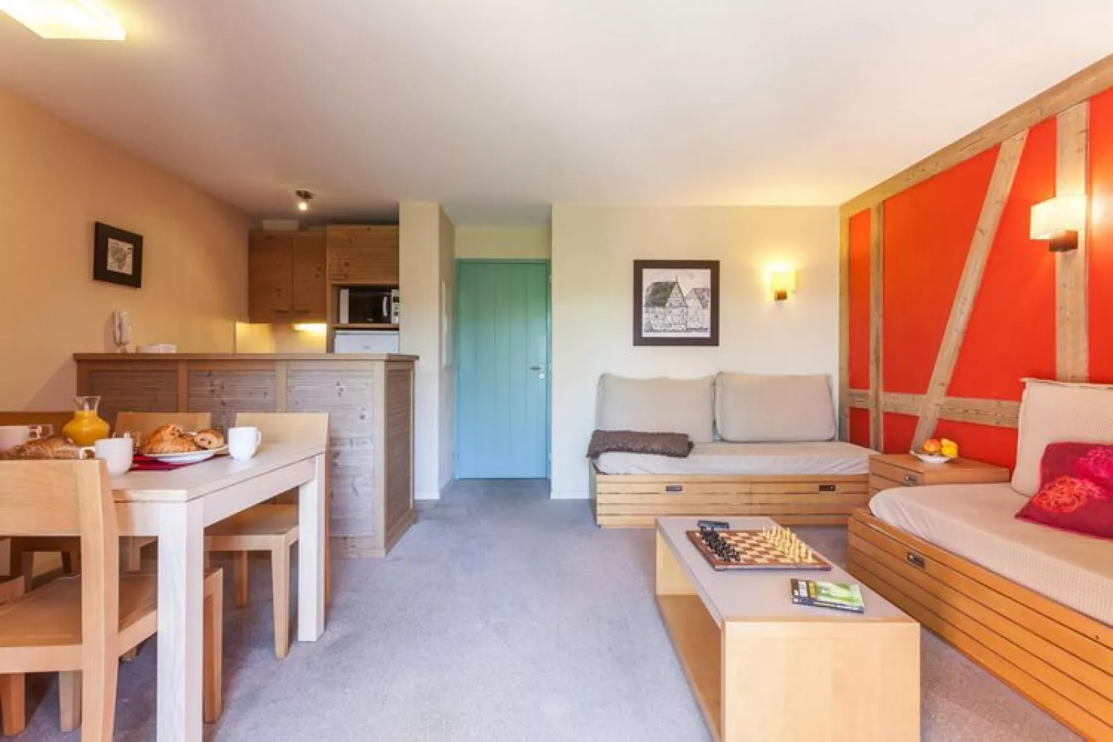 Residence Le Clos d'Eguisheim Eguisheim  25 Standard Apt 4 p - 1 bedroom-Living room