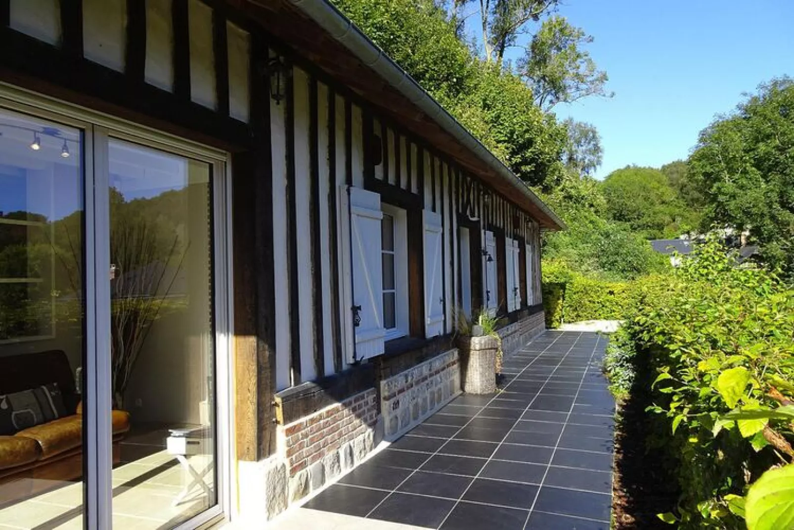 Holiday home St Martin-aux-Buneaux-Terrace