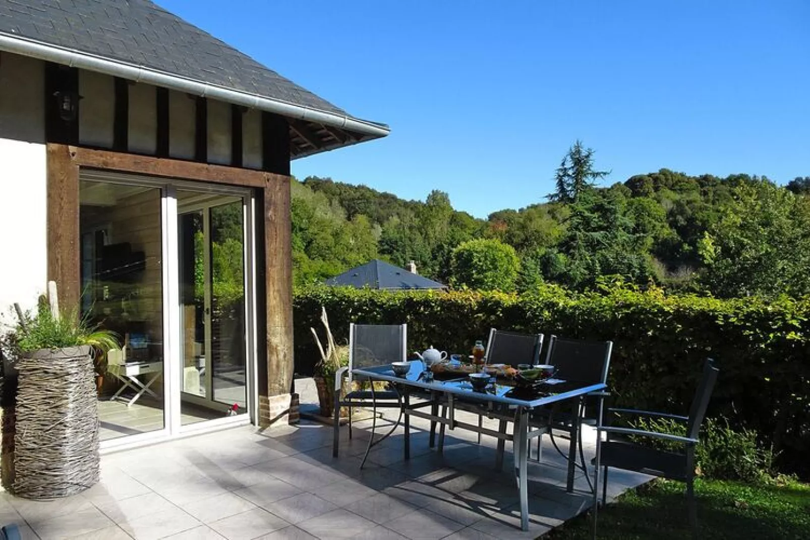 Holiday home St Martin-aux-Buneaux-Terrace