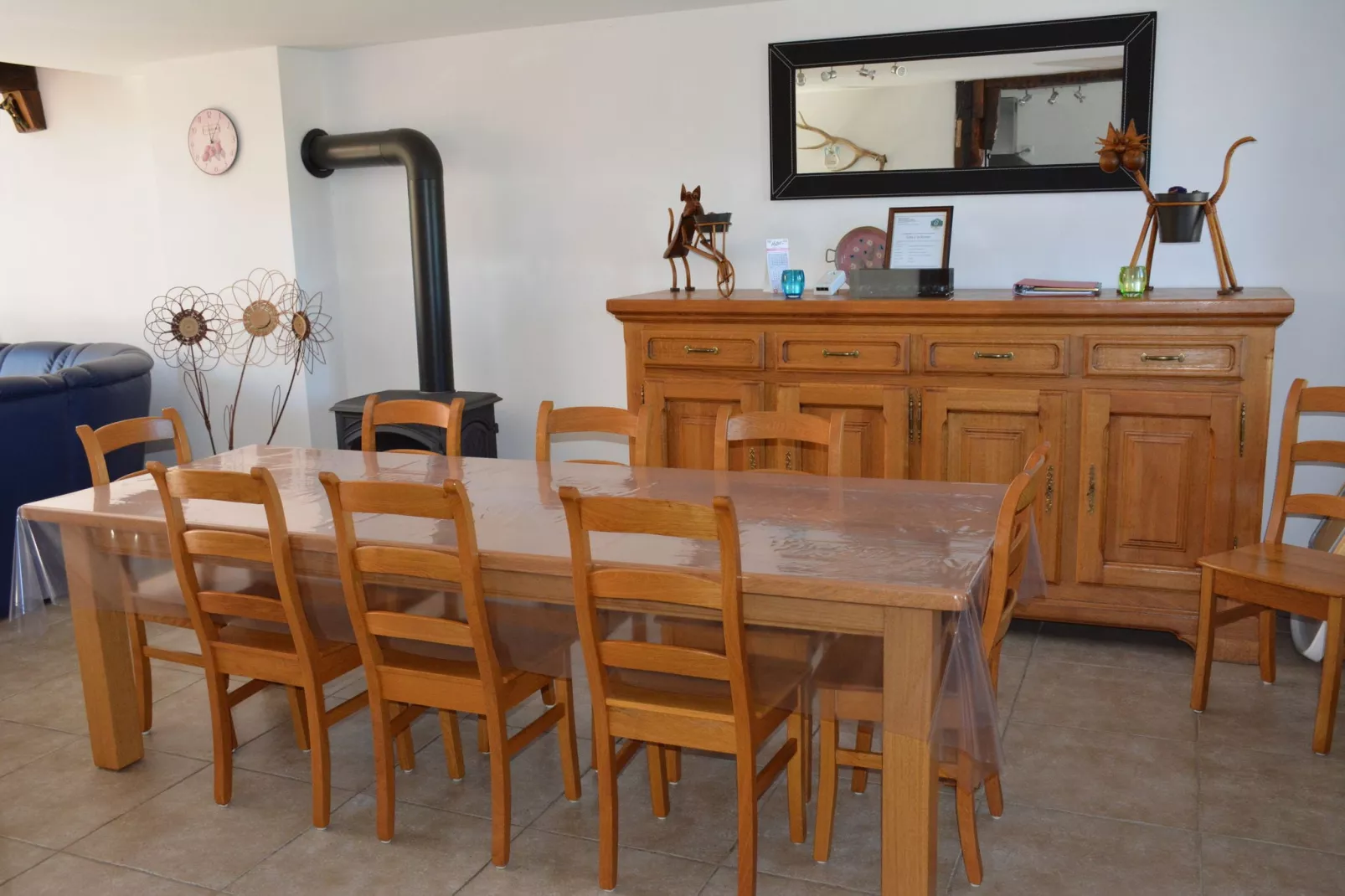 Aux Hirondelles-Dining room