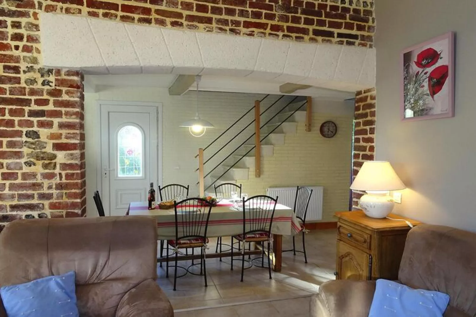 Holiday home, Les Grandes-Ventes-La Rosée-La Rosée-Living room