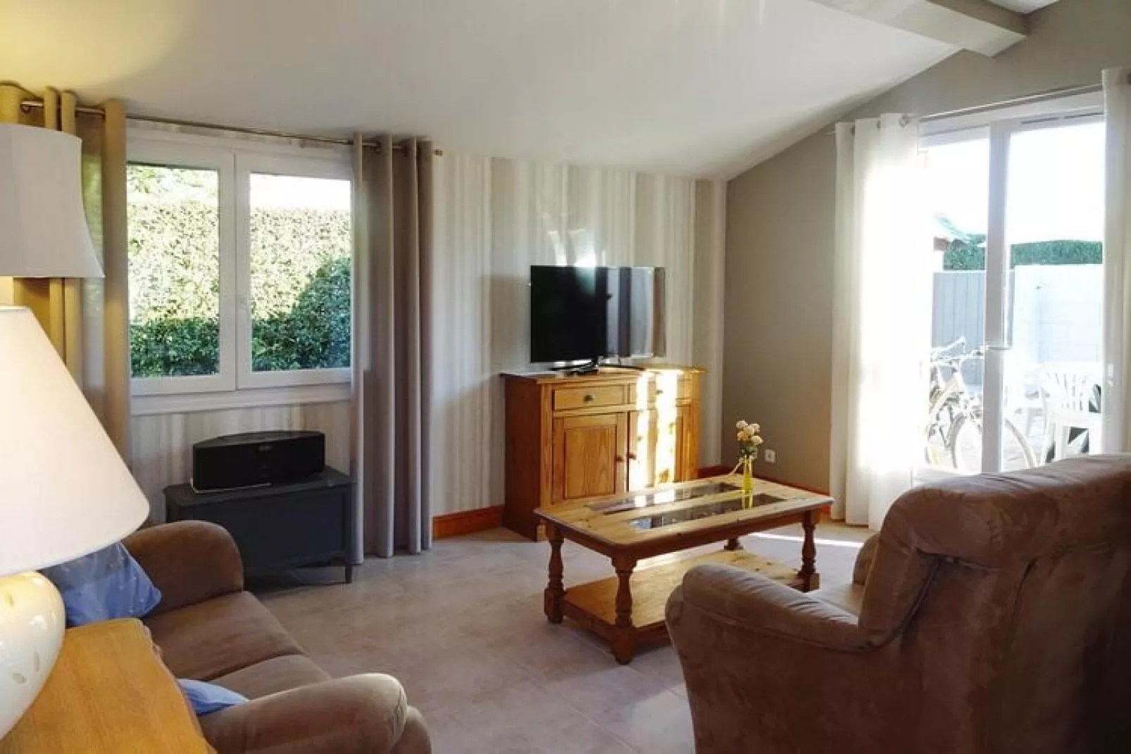 Holiday home, Les Grandes-Ventes-La Rosée-La Rosée-Living room