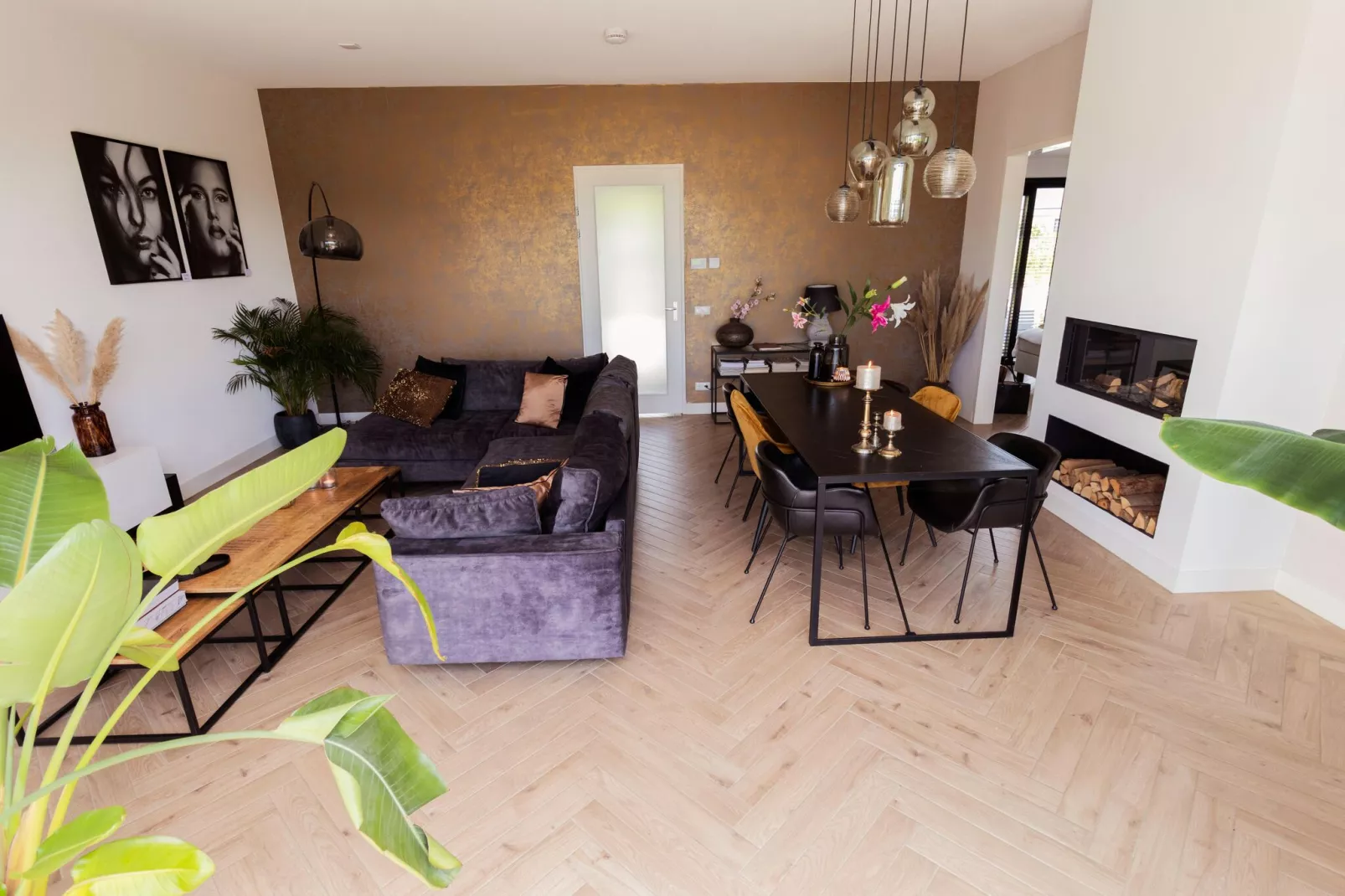 Rixwolde vakantievilla 430-Living room