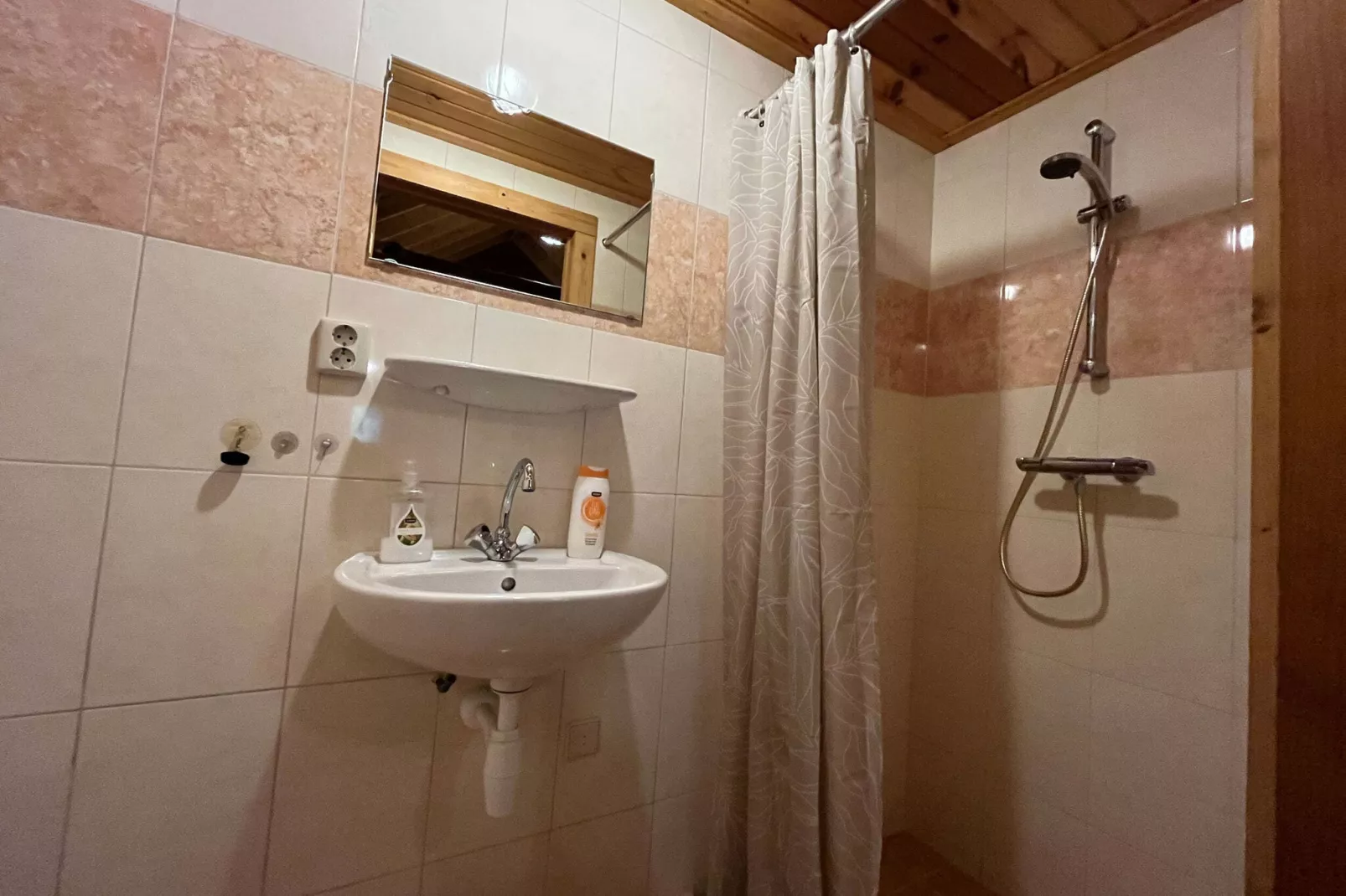 Amerikaanse Blokhut-Badezimmer