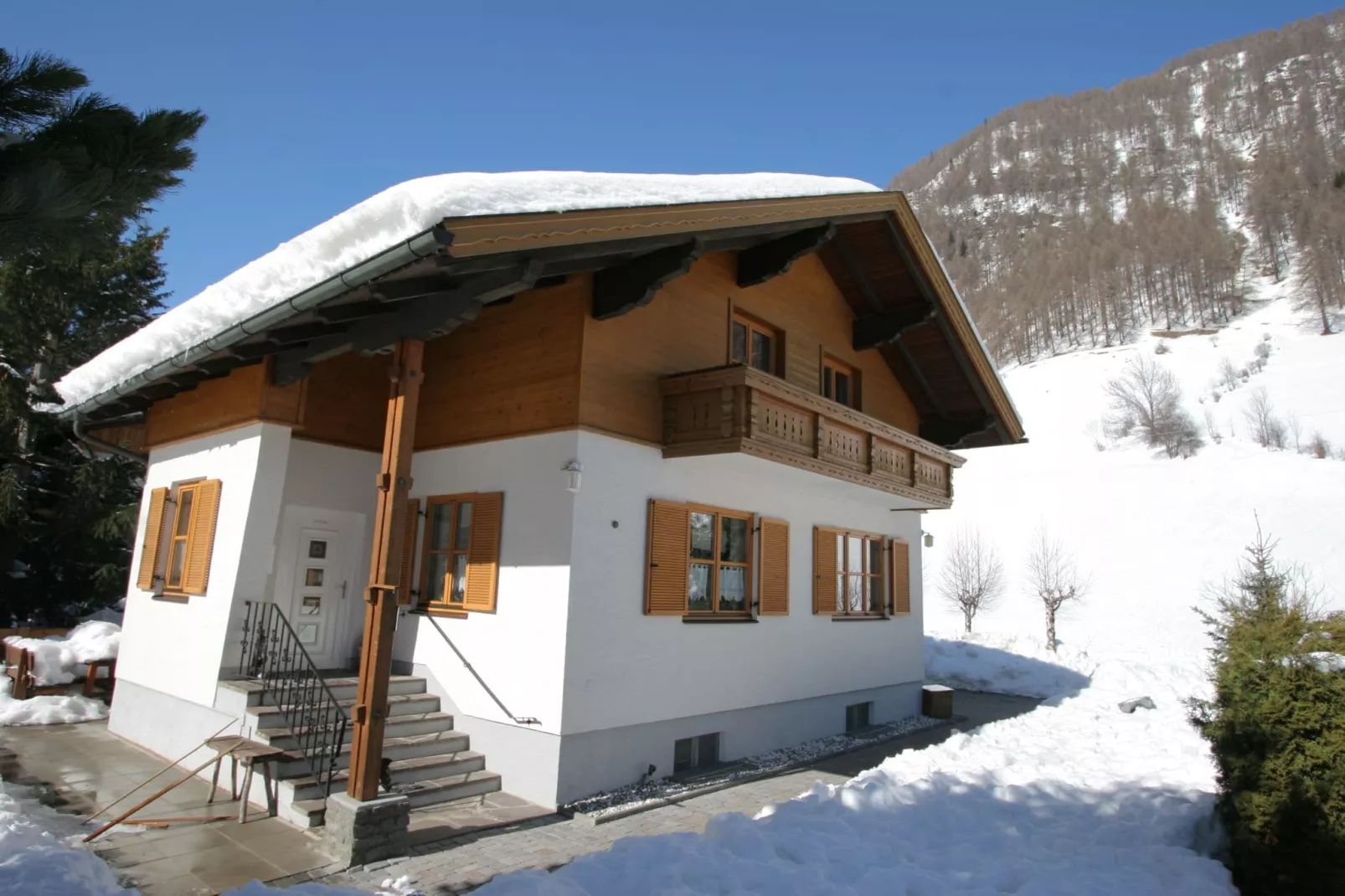 Haus 3 Birken-Außenbereich Winter
