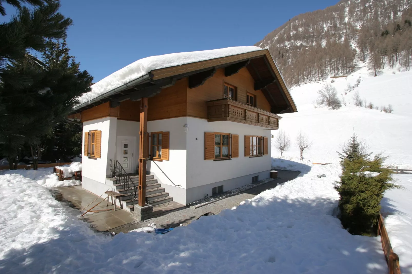 Haus 3 Birken-Außenbereich Winter