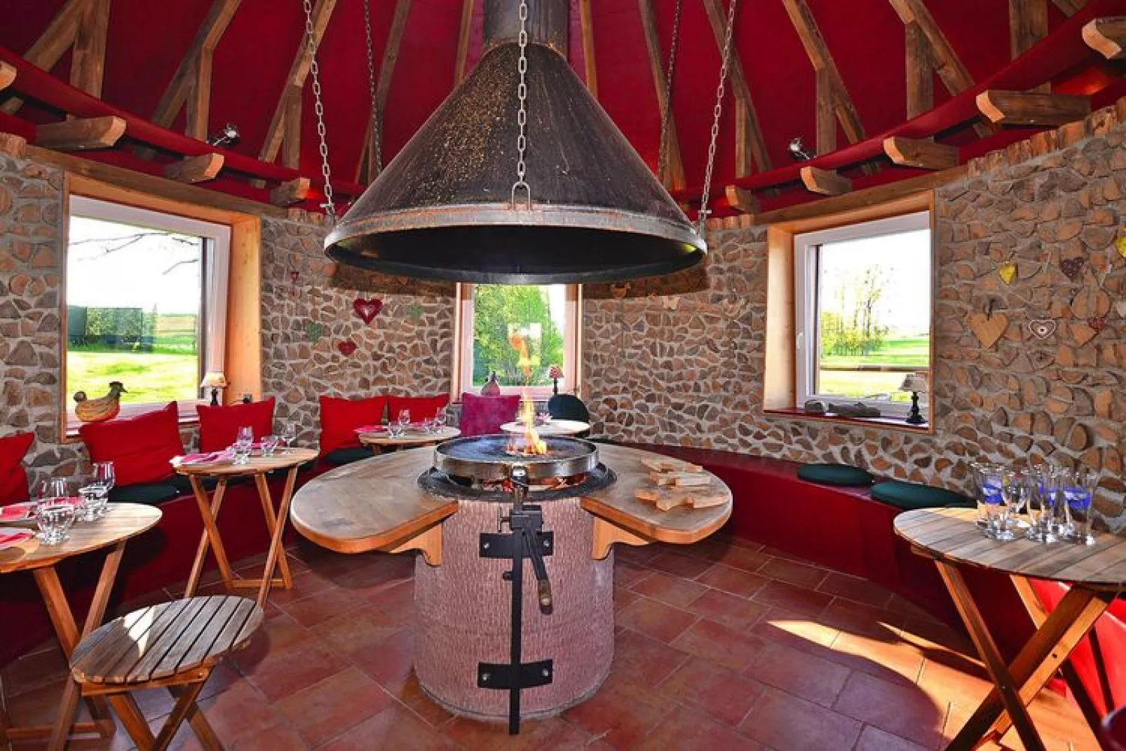 Holiday farm Kindwiller / Type A Maison 90 qm-Installations du parc