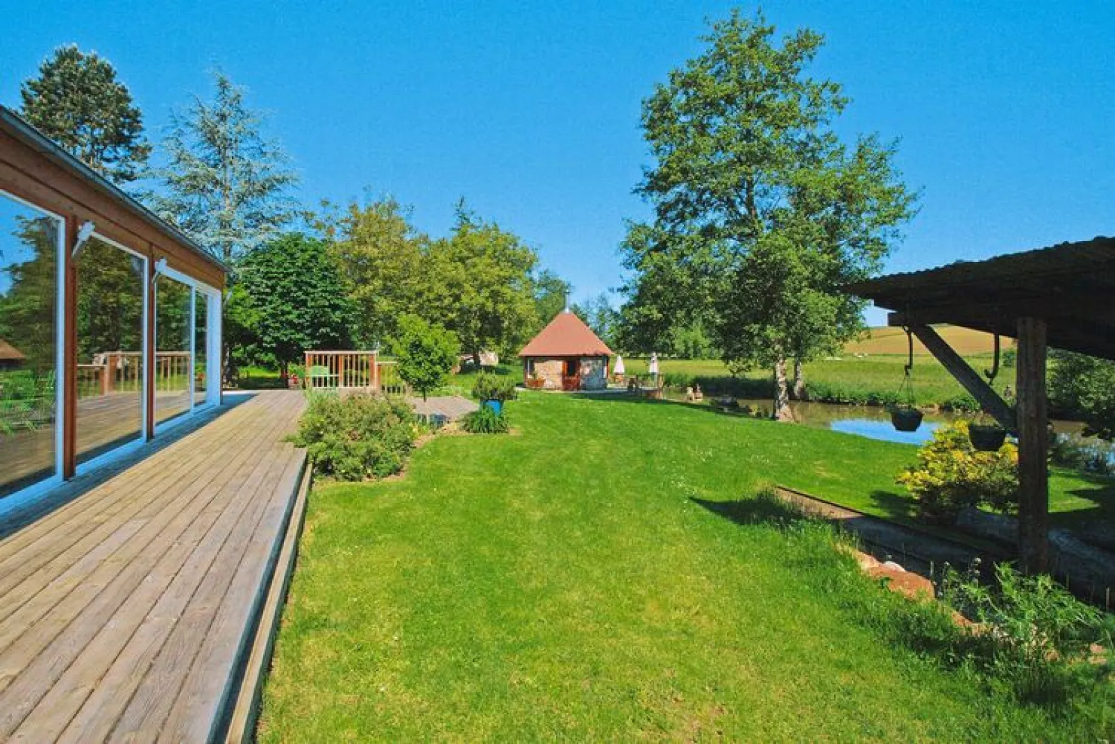 Holiday farm Kindwiller / Type A Maison 90 qm-Jardin d'été