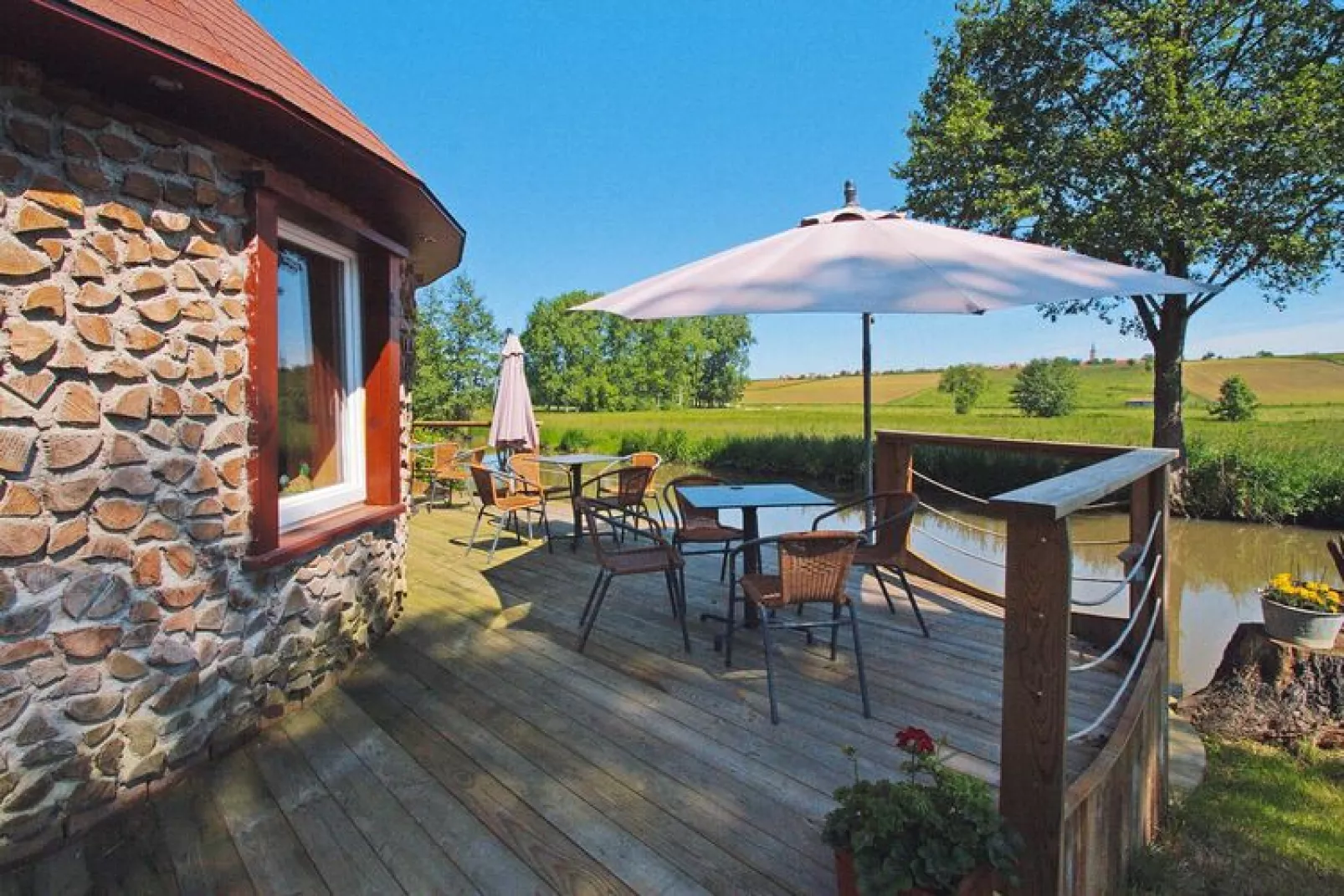Holiday farm Kindwiller / Type A Maison 90 qm-Terrasse