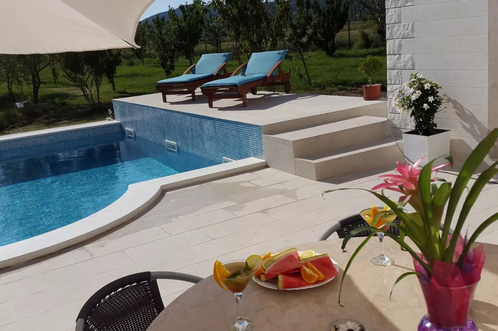 Villa Almas holiday house-Pool