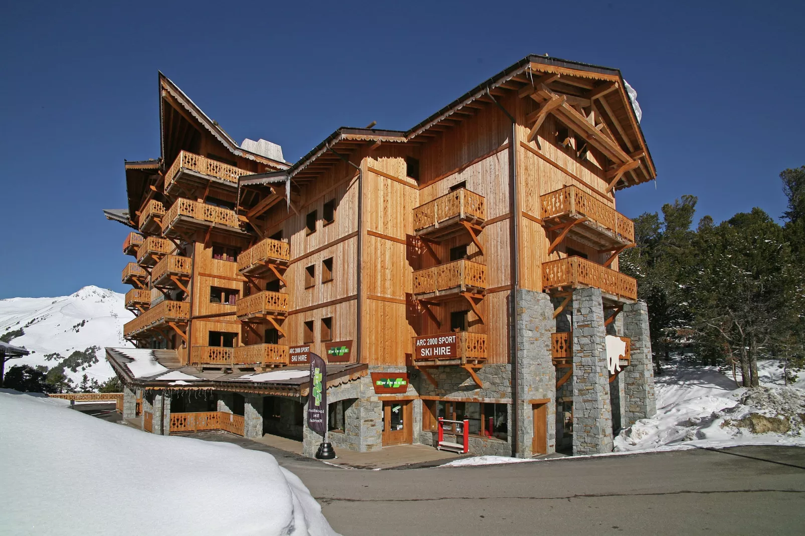 Chalet de L'Ours 2-Außenbereich Winter