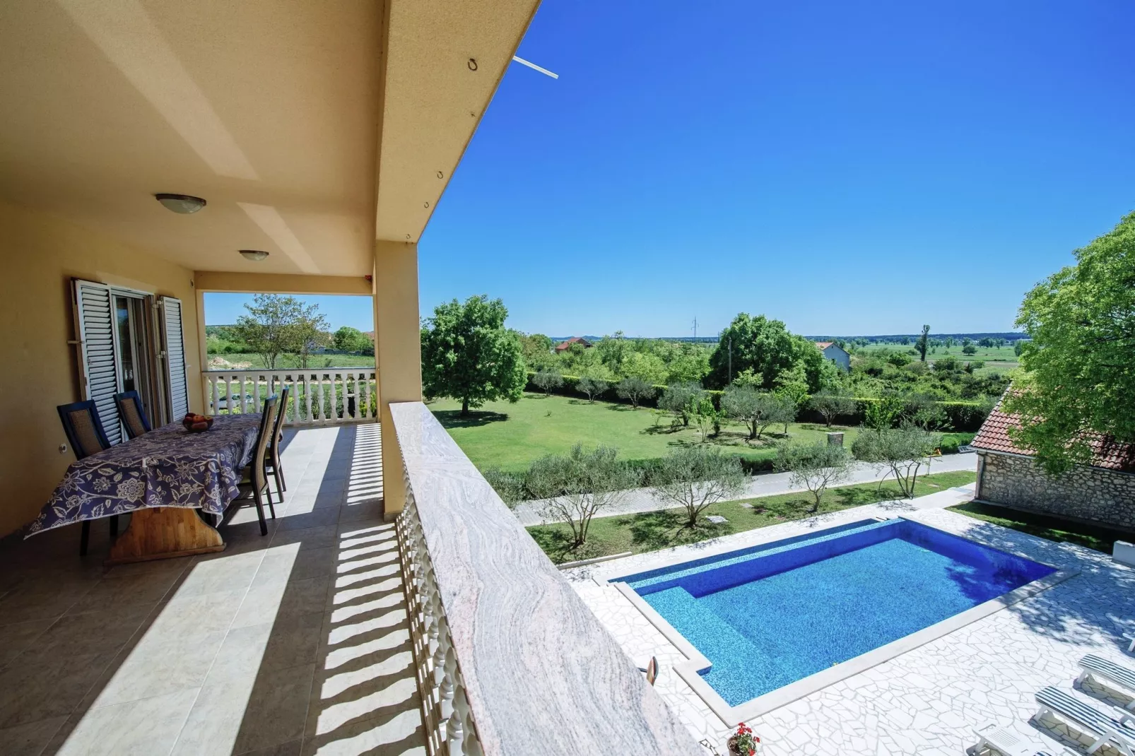 Holiday house Blanka-Terrace balcony