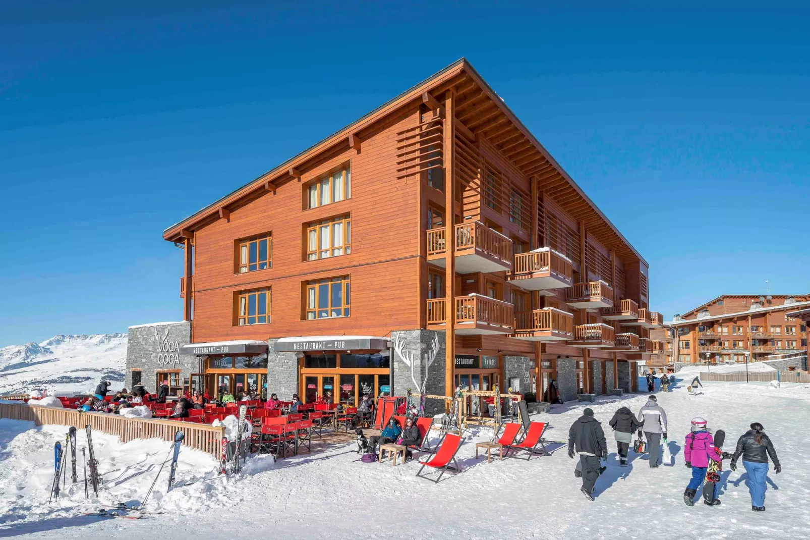 Appart'Hotel Eden 2-Exterior winter