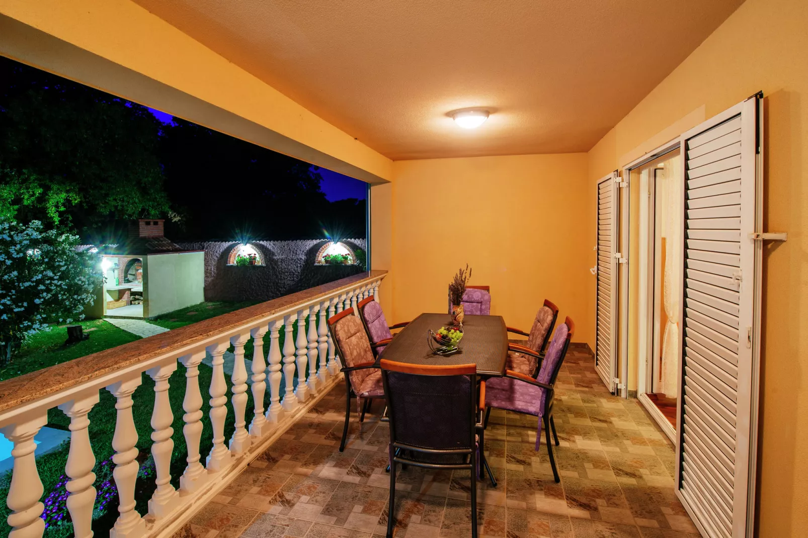 Holiday house Blanka-Terrace balcony