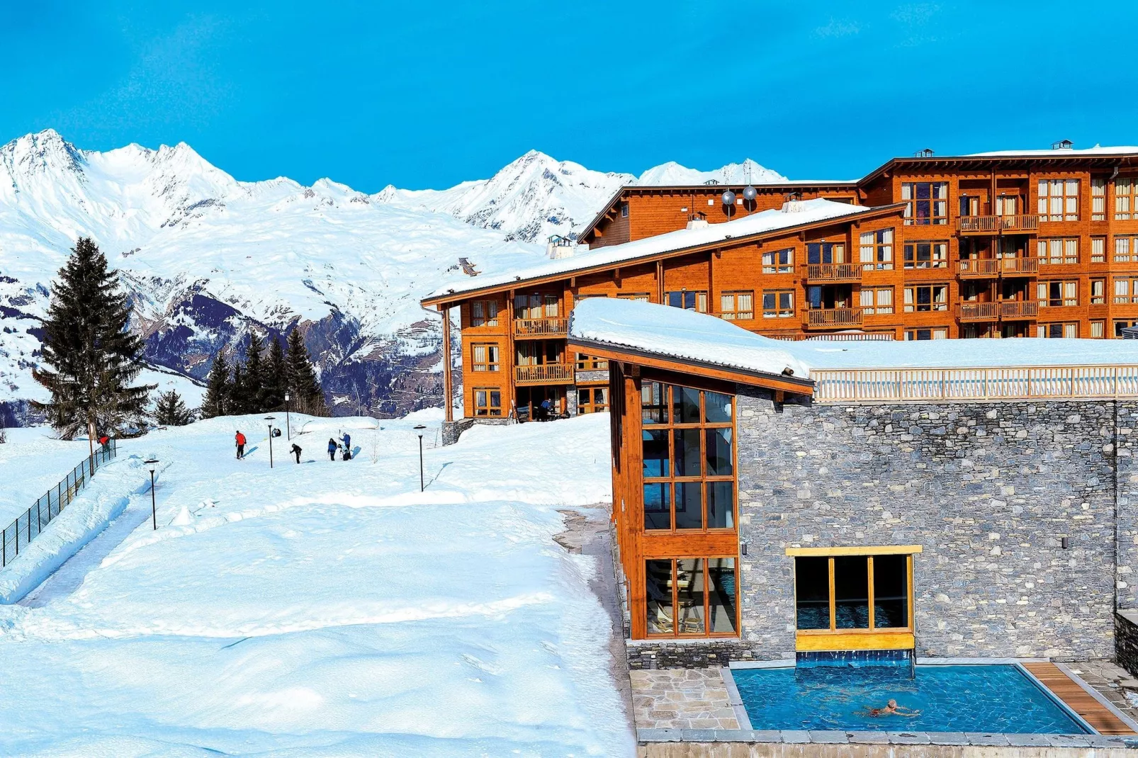 Appart'Hotel Eden 2-Exterior winter