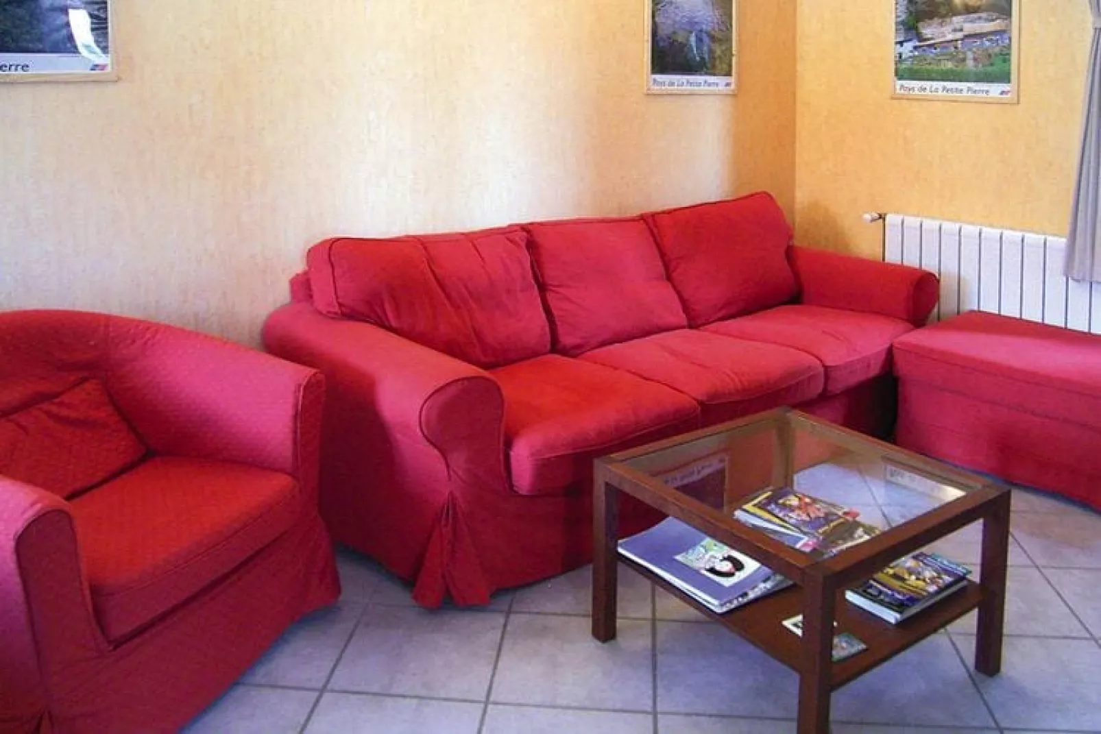 Semi-detached house Hinsbourg-Living room