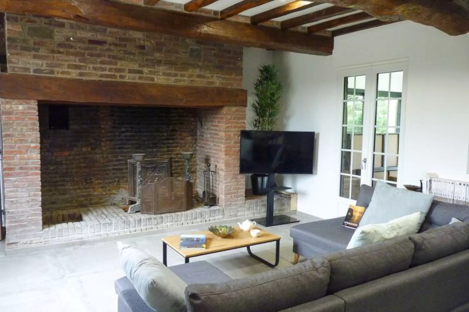 Semi-detached house Rieux - 8 pers-Wohnzimmer