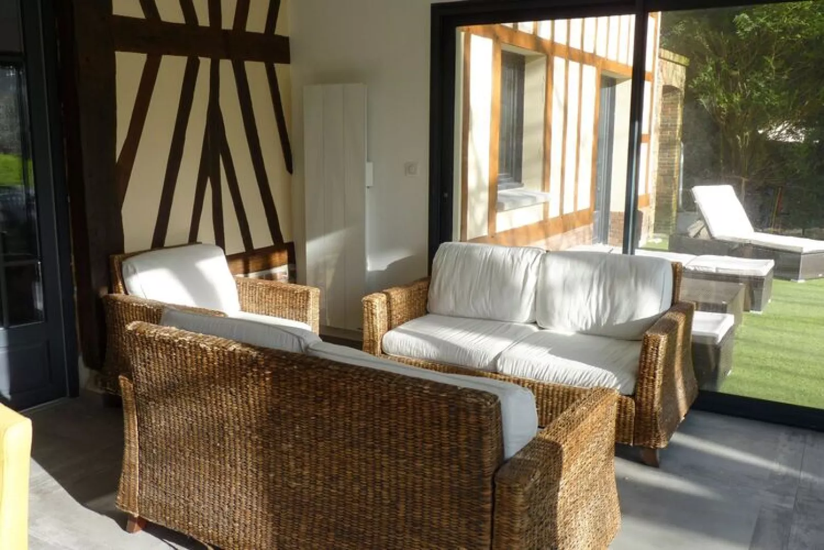 Semi-detached house Rieux - 8 pers-Wohnzimmer