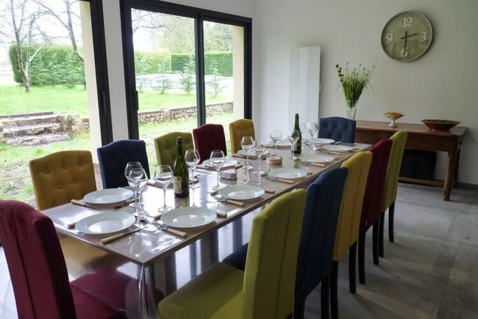 Semi-detached house Rieux - 8 pers-Esszimmer