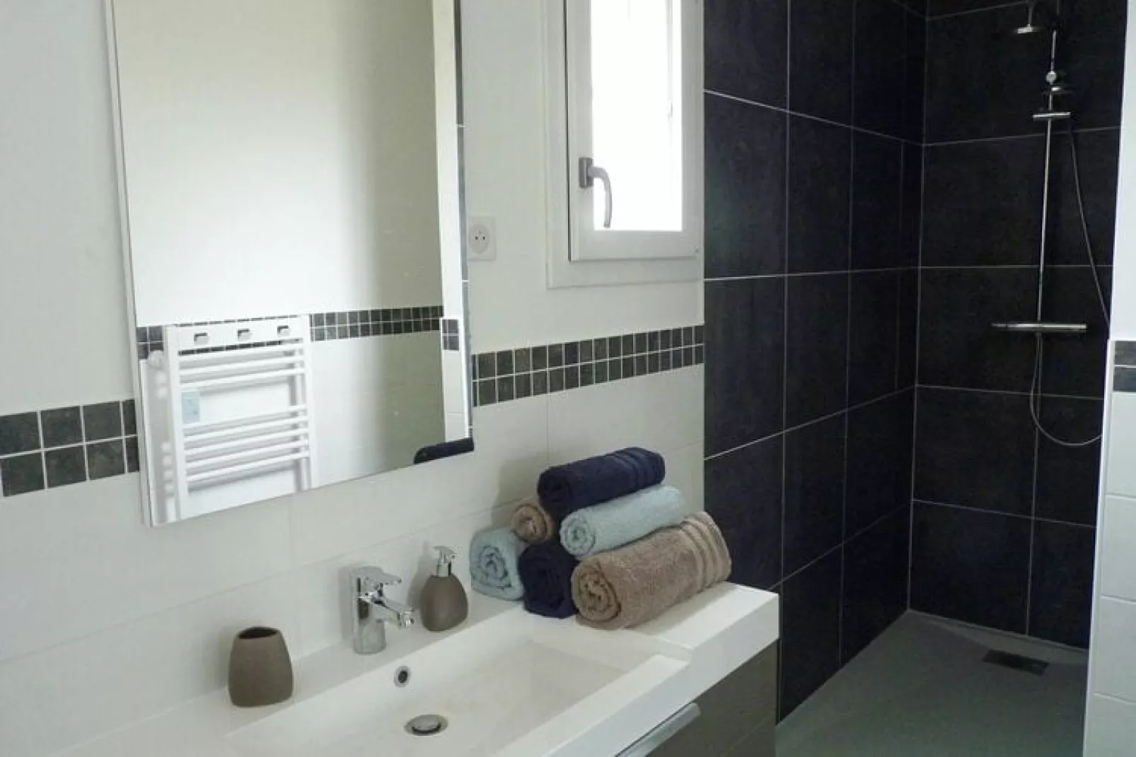 Semi-detached house Rieux - 8 pers-Badezimmer