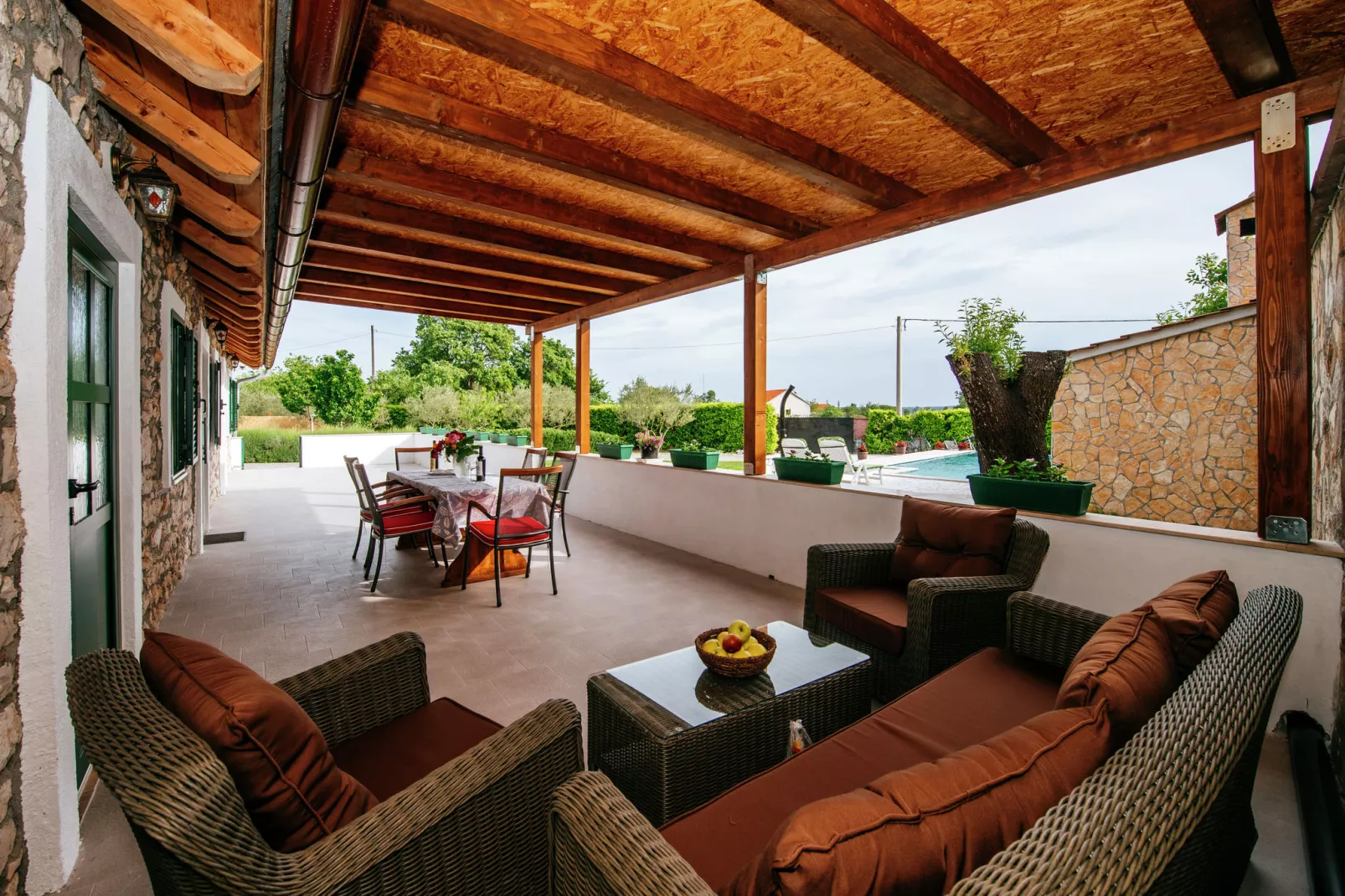 Holiday house Momo-Terrace balcony