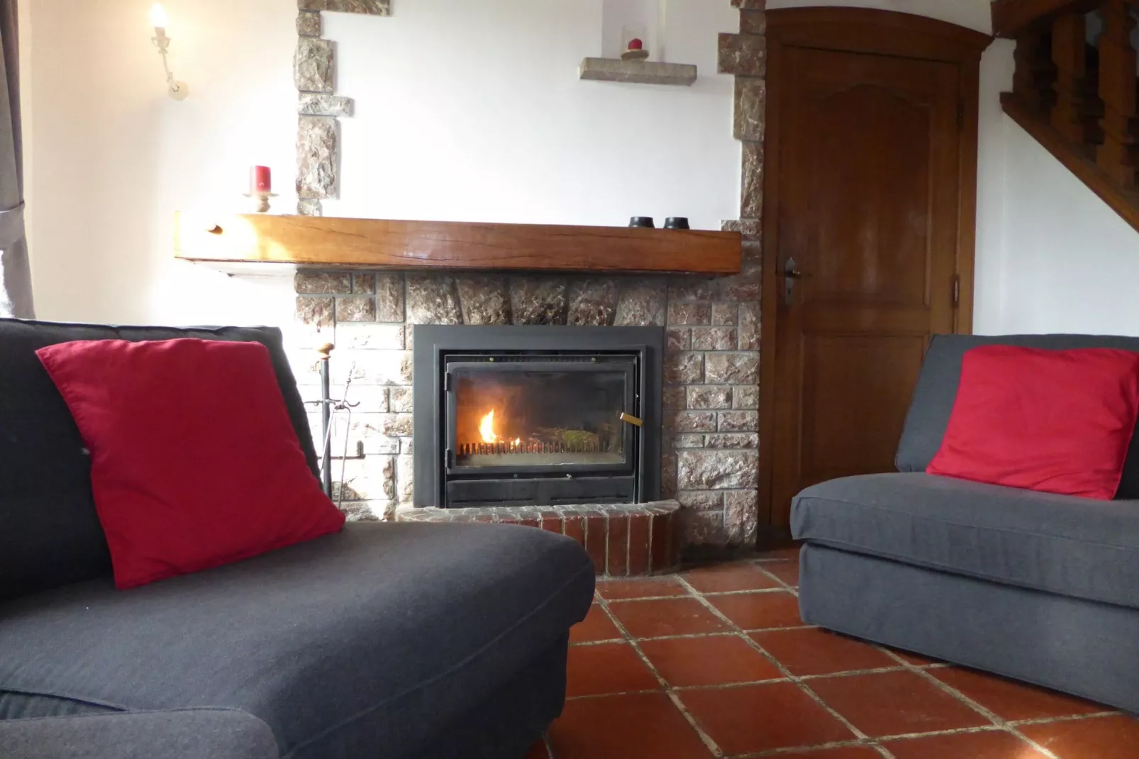 Le Moulin d'Halconreux-Living room