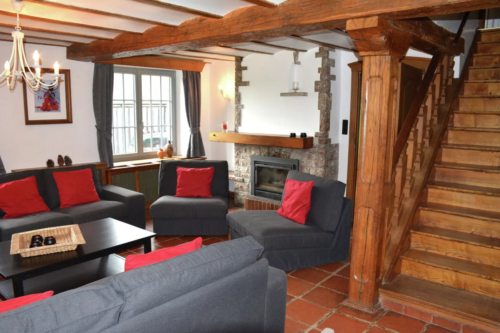 Le Moulin d'Halconreux-Living room