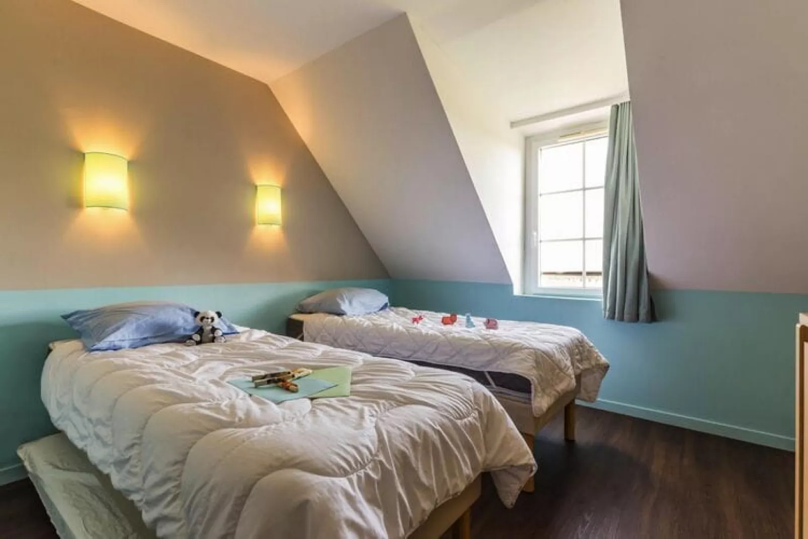 Residence Le Green Beach Port-en-Bessin-Huppain - M5 Standard House 5 p - 1 bedroom-Schlafzimmer