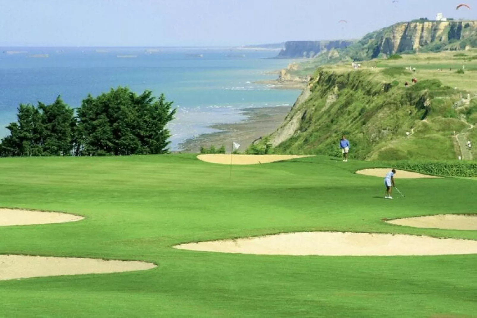Residence Le Green Beach Port-en-Bessin-Huppain - M5 Standard House 5 p - 1 bedroom-Gärten Sommer
