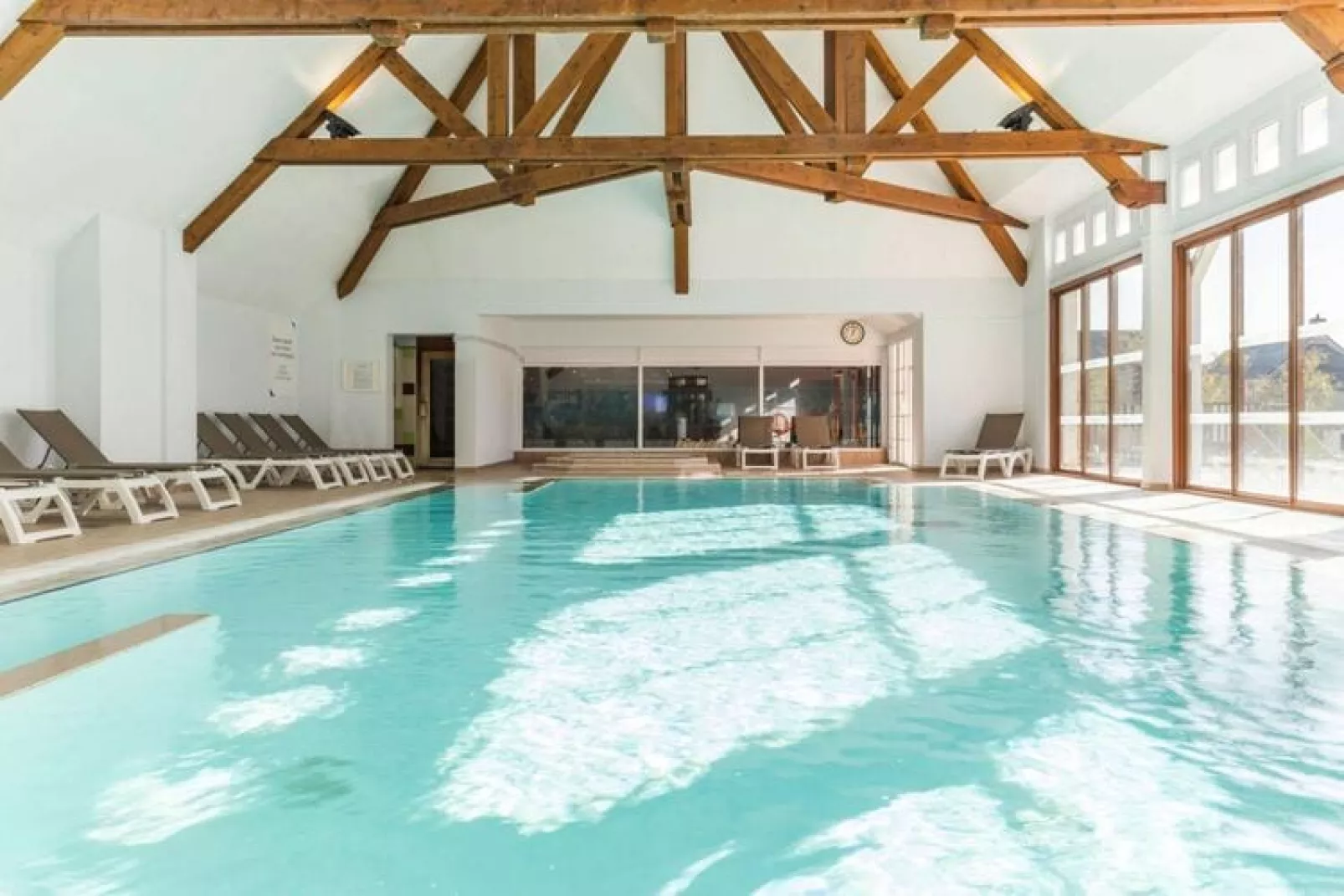Residence Le Green Beach Port-en-Bessin-Huppain - M5 Standard House 5 p - 1 bedroom-Schwimmbad