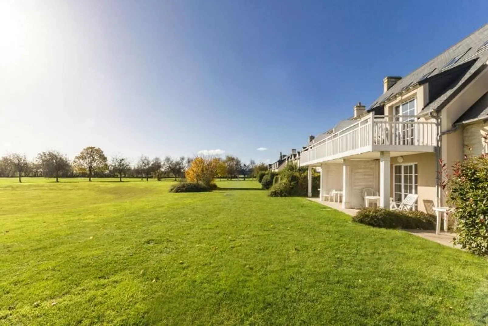 Residence Le Green Beach Port-en-Bessin-Huppain - M5 Standard House 5 p - 1 bedroom-Außenbereich Sommer