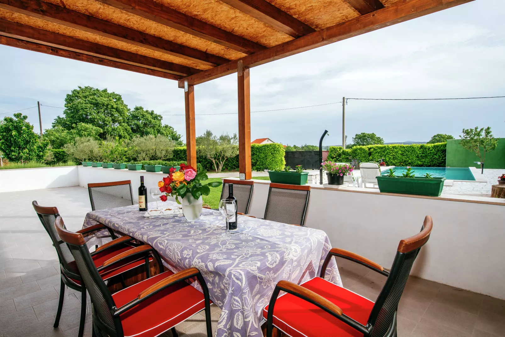 Holiday house Momo-Terrace balcony