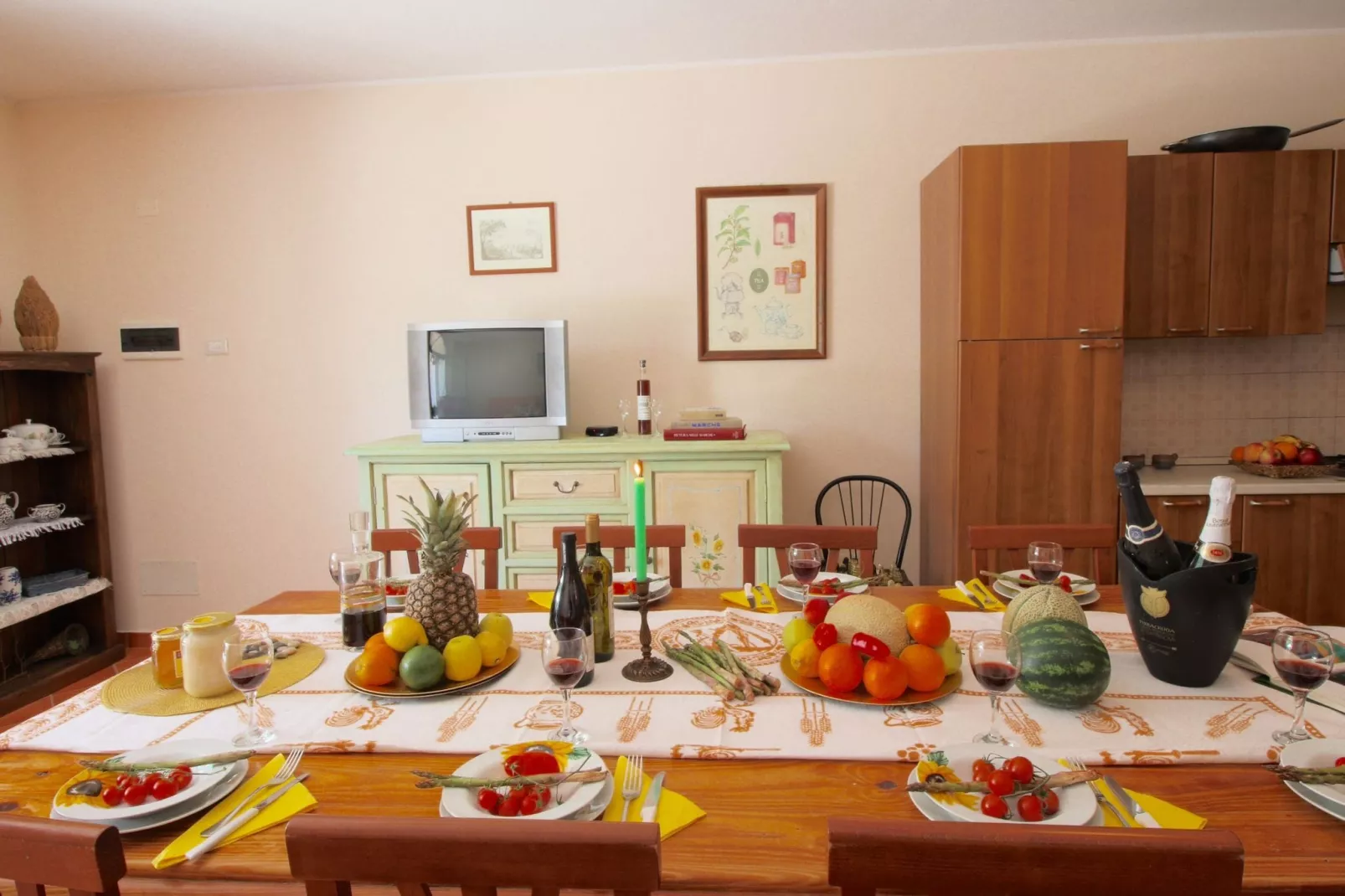 Rosa Bianca-Dining room