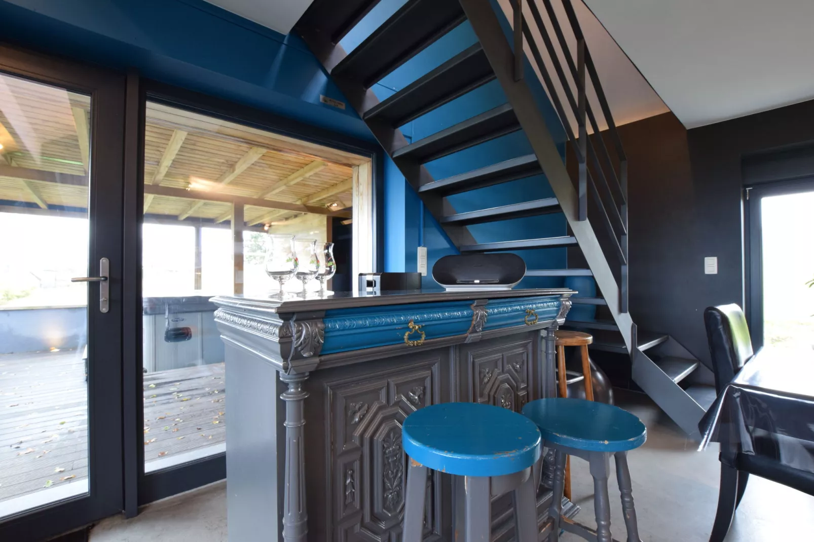 Aux Prés de la Cure-Living room
