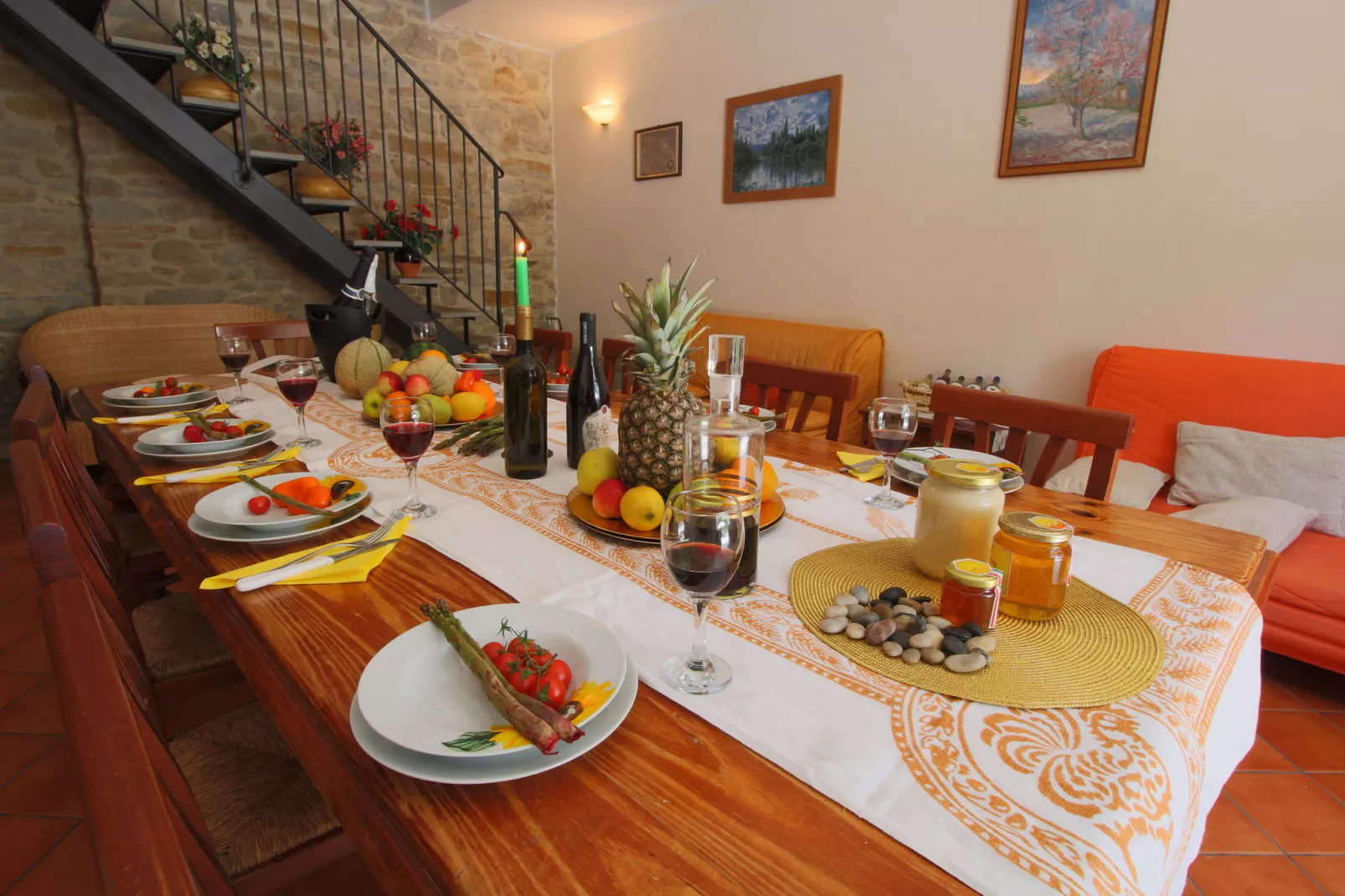 Rosa Bianca-Dining room