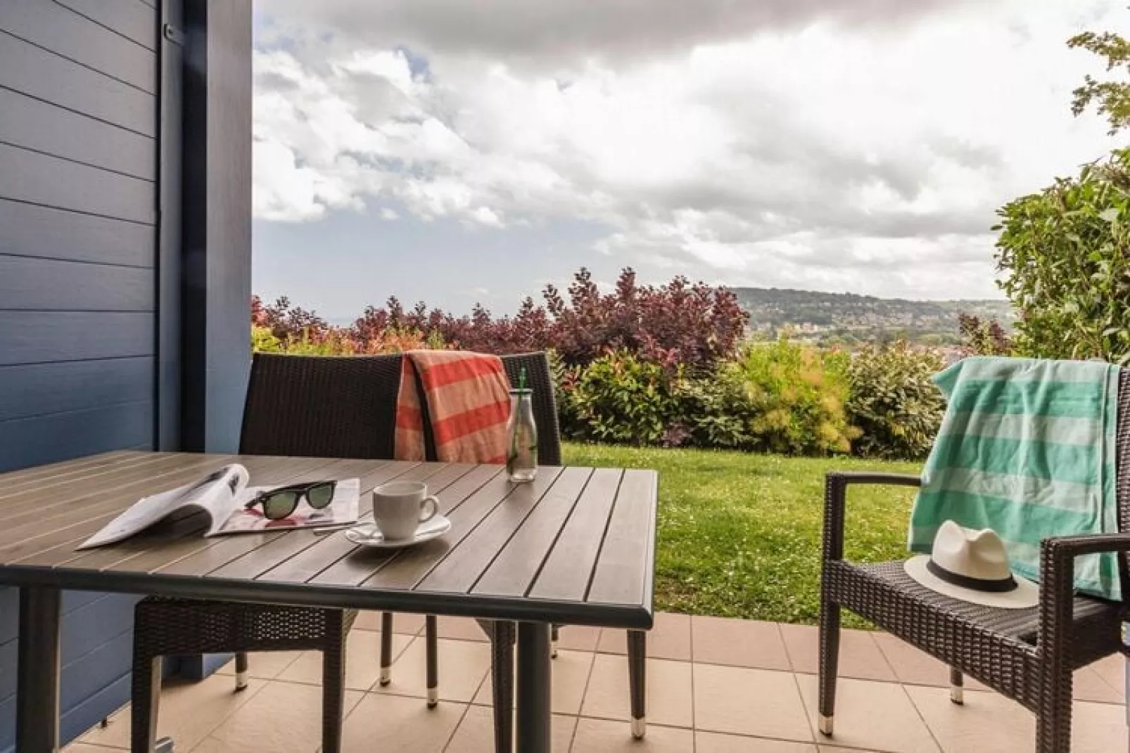 Residence & Spa Houlgate   24 Standard Apt 4 p - 1 bedroom-Terrace