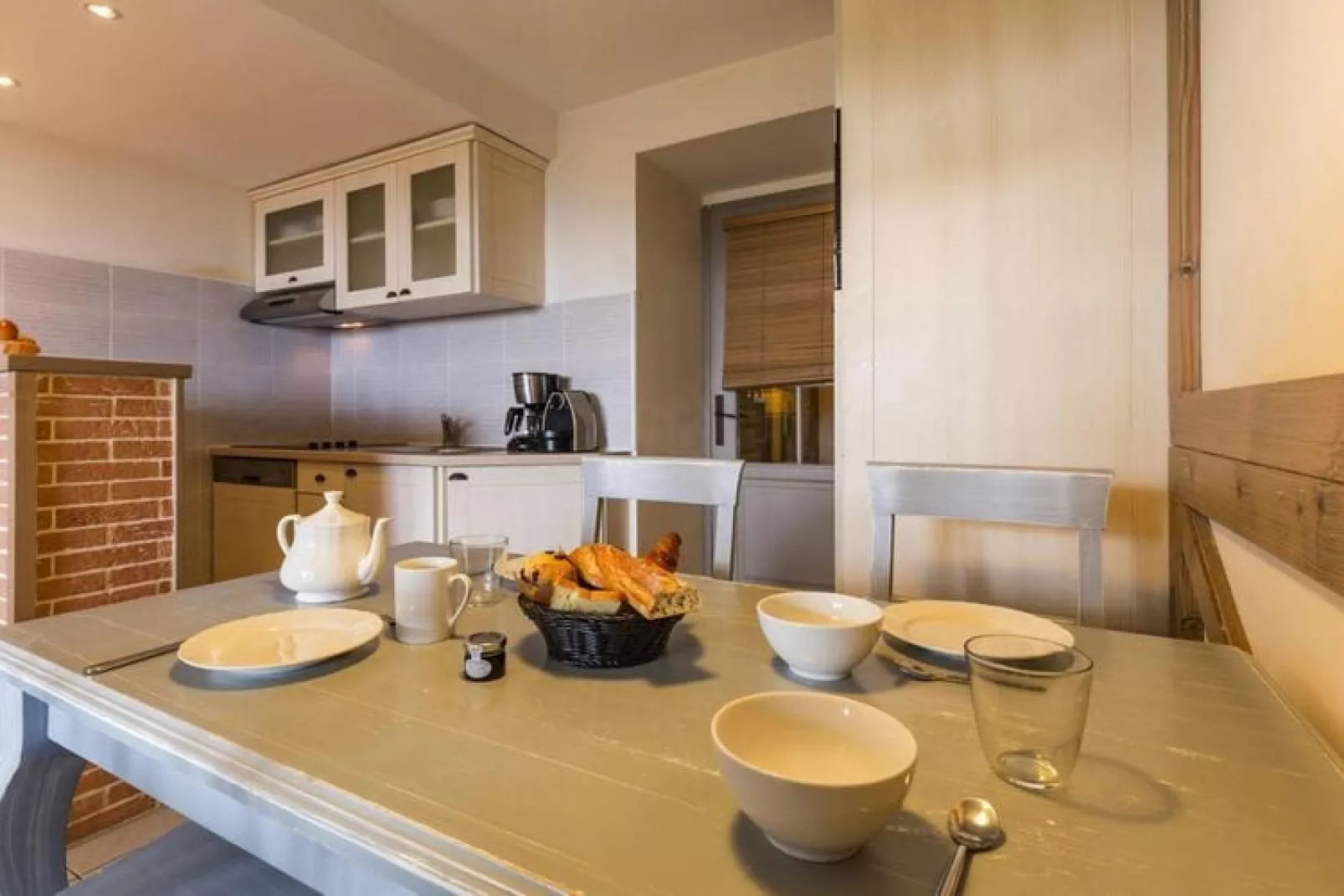 Residence & Spa Houlgate   24 Standard Apt 4 p - 1 bedroom-Living room