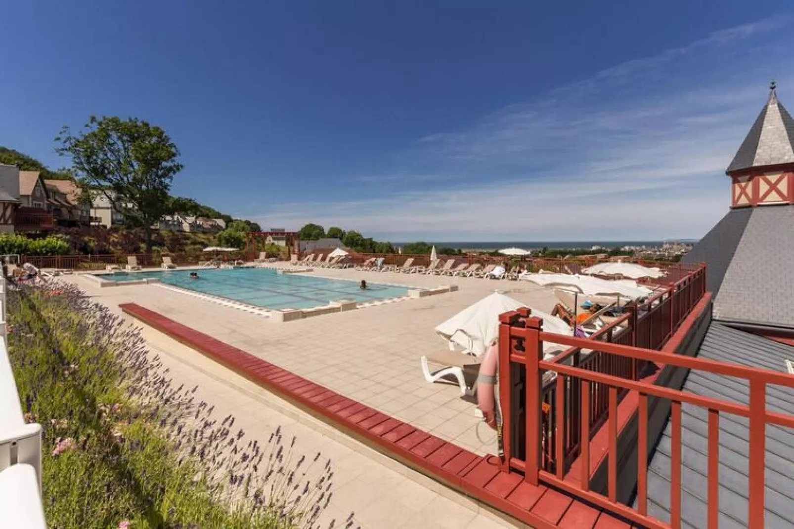 Residence & Spa Houlgate   24 Standard Apt 4 p - 1 bedroom-Pool