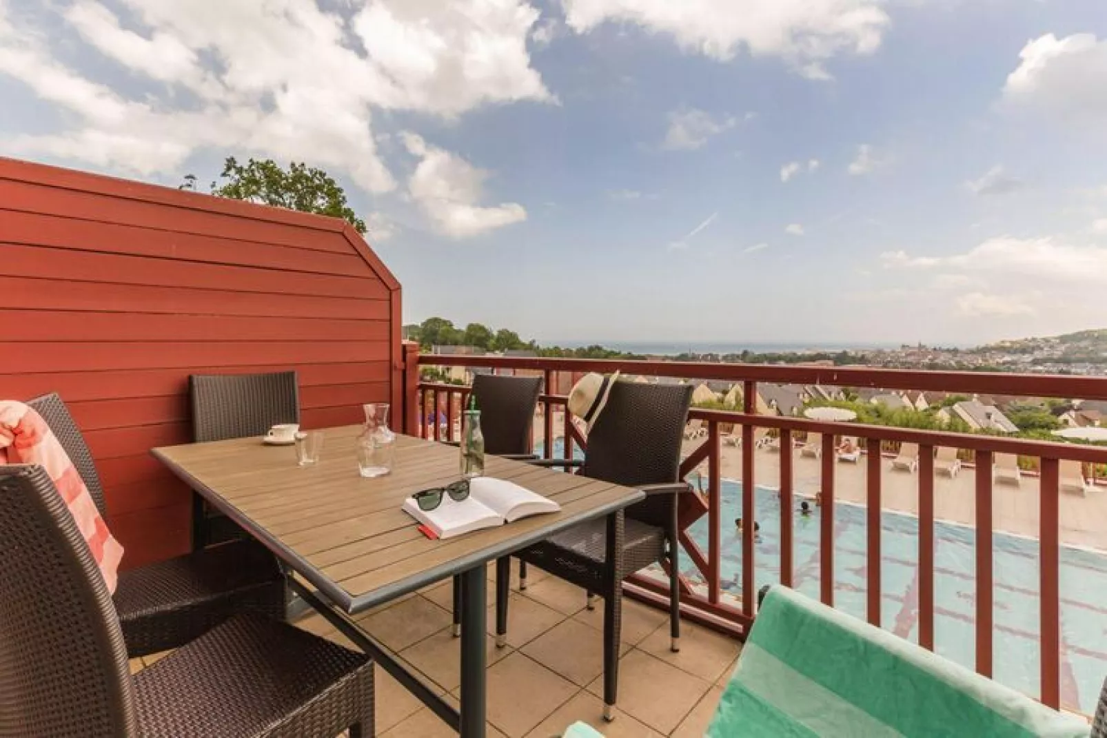 Residence & Spa Houlgate  36 Standard Apt 6 p - 2 bedrooms duplex-Terrace