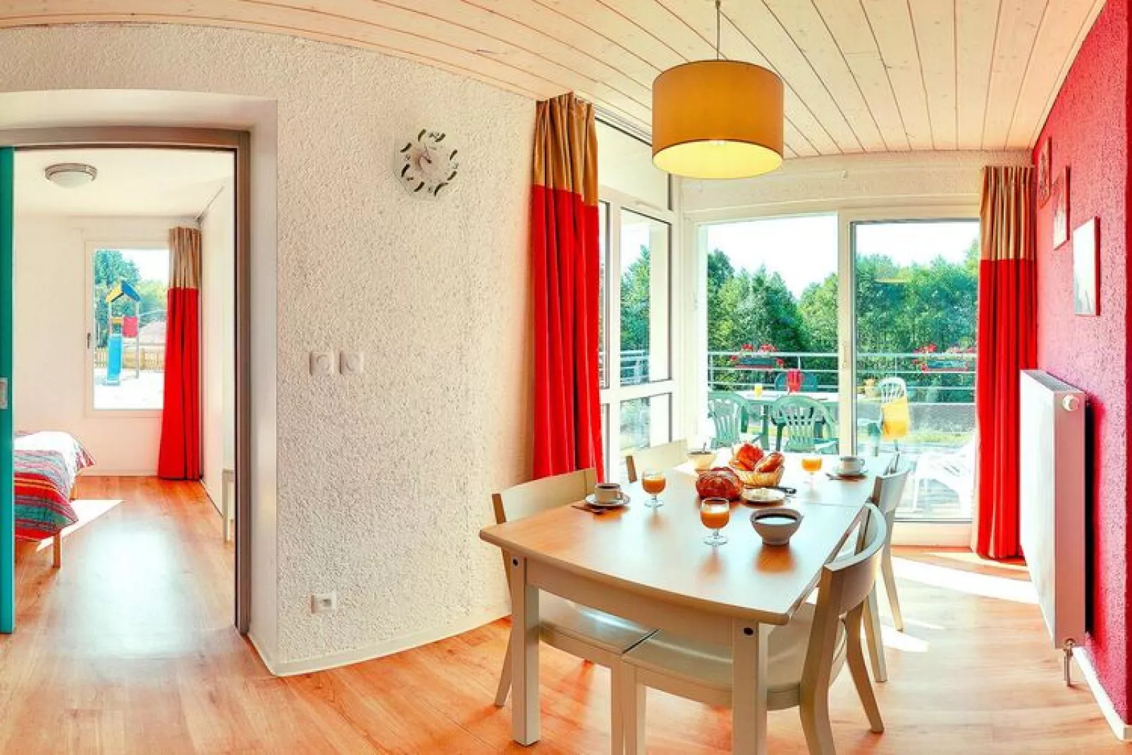 Holiday resort Les Fontaines des Vosges Saales // Gîte 3 pcs 6 pers-Living room