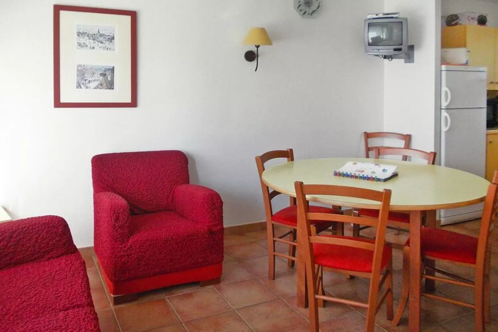 Holiday resort Les Fontaines des Vosges Saales // Gîte 3 pcs 6 pers-Living room