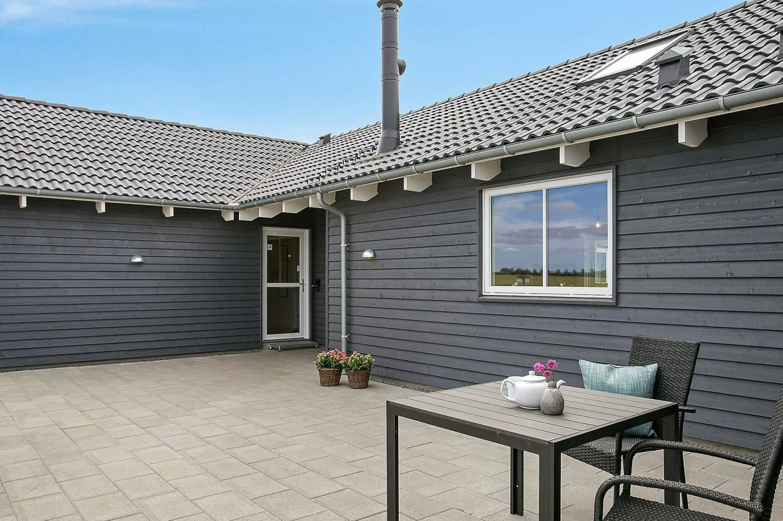 24 Personen Ferienhaus in Spøttrup-Aussicht