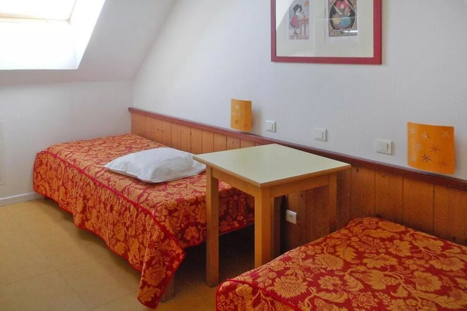 Holiday resort Les Fontaines des Vosges Saales // Gîte 3 pcs 6 pers-Bedroom