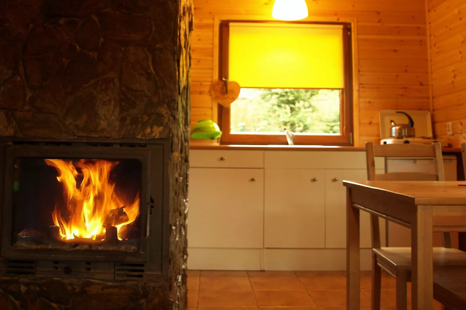 House among beautiful forests-Dining room