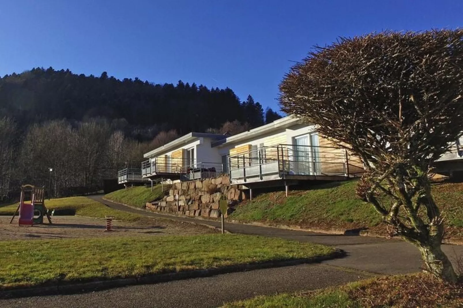 Holiday resort Les Fontaines des Vosges Saales // Gîte 3 pcs 6 pers-Exterior summer