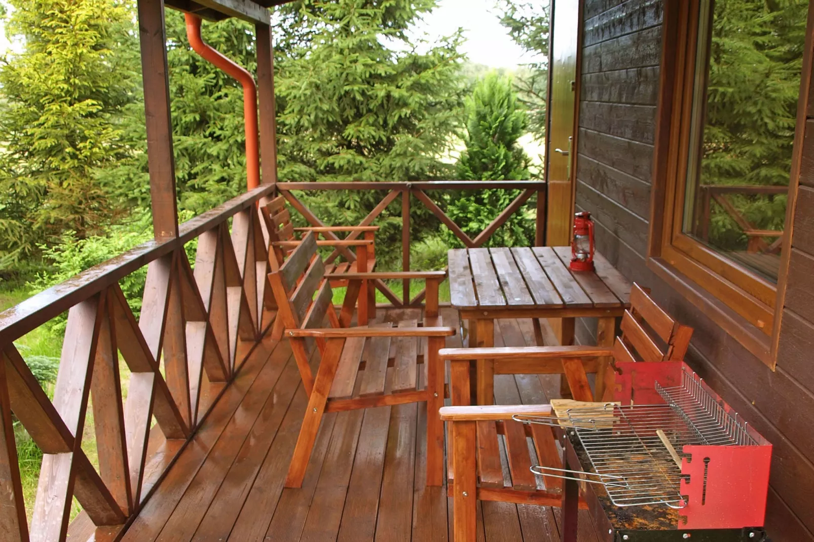 House among beautiful forests-Terrace balcony