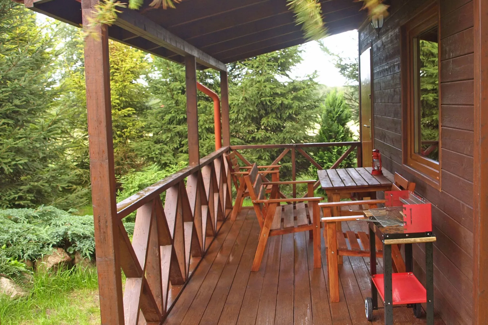House among beautiful forests-Terrace balcony
