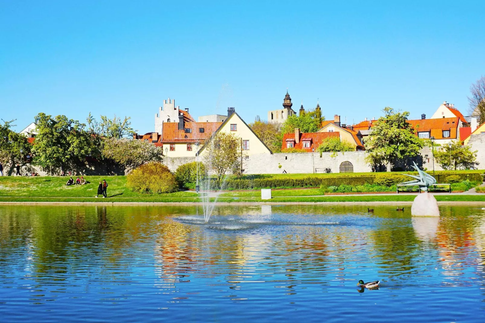 Maison de vacances pour 4 a SLITE-Vue sur l'eau