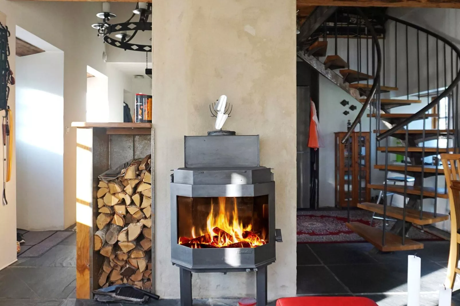 Maison de vacances pour 4 a SLITE-Intérieur