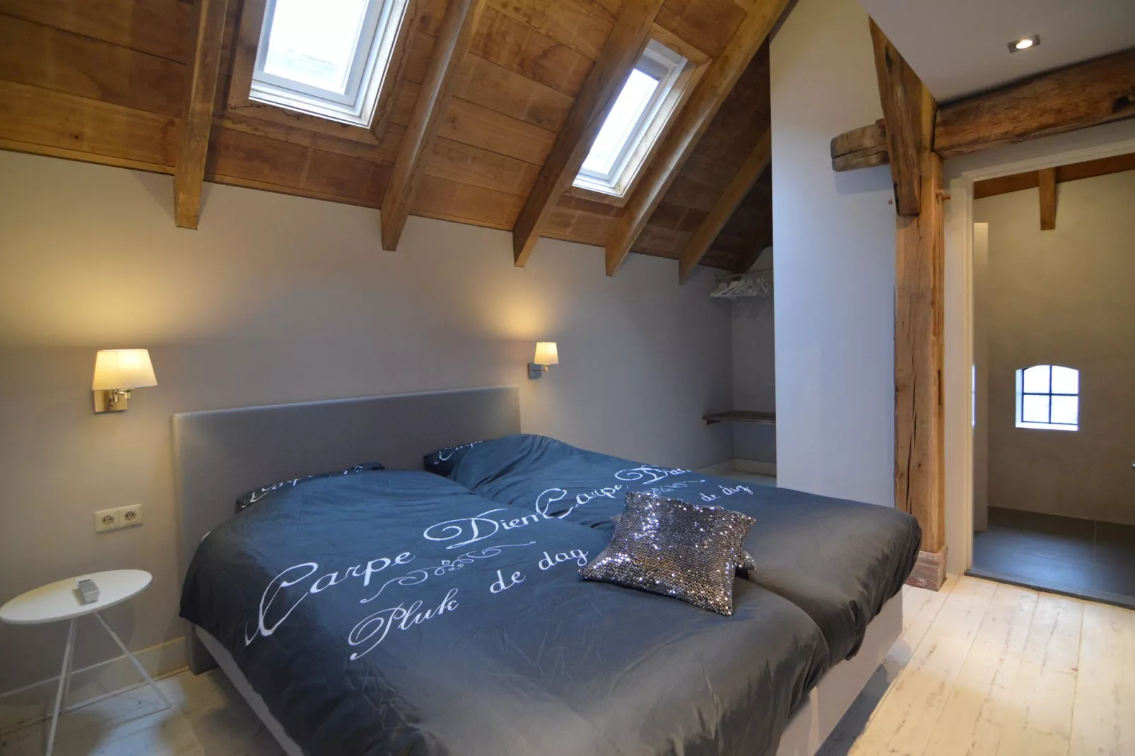 Gastenverblijf Prinsensteeg-Schlafzimmer